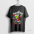 Officials Santa Grinch Dabbing Medline Christmas Light Premium T Shirt Sweater