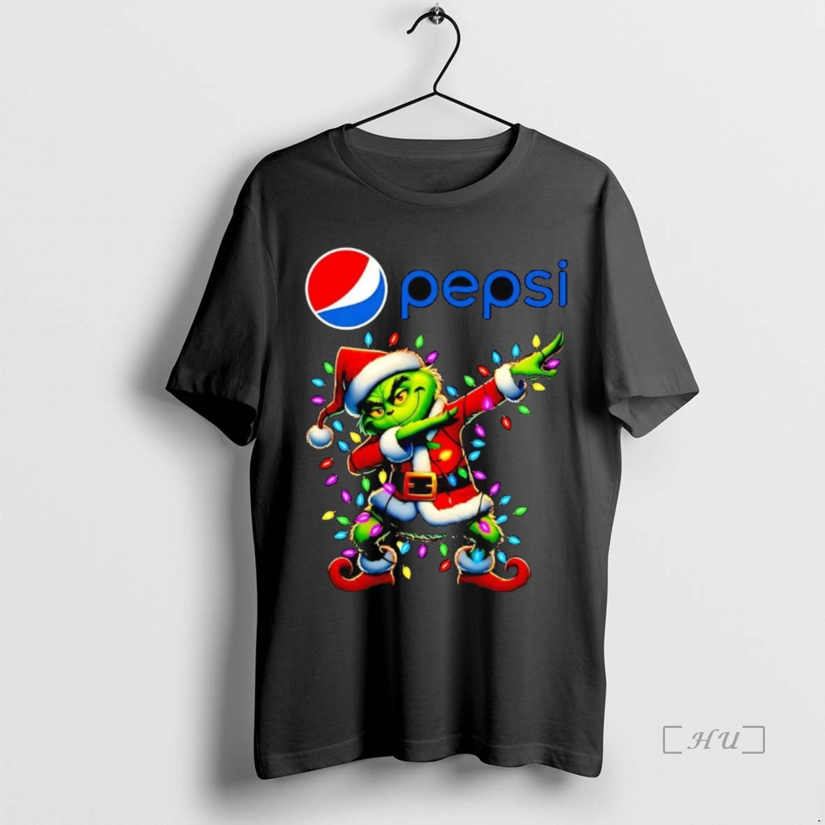 Officials Santa Grinch Dabbing Pepsi Christmas Premium T Shirt Sweater