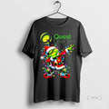 Officials Santa Grinch Dabbing Quest Diagnostics Christmas Light Premium T Shirt Sweater