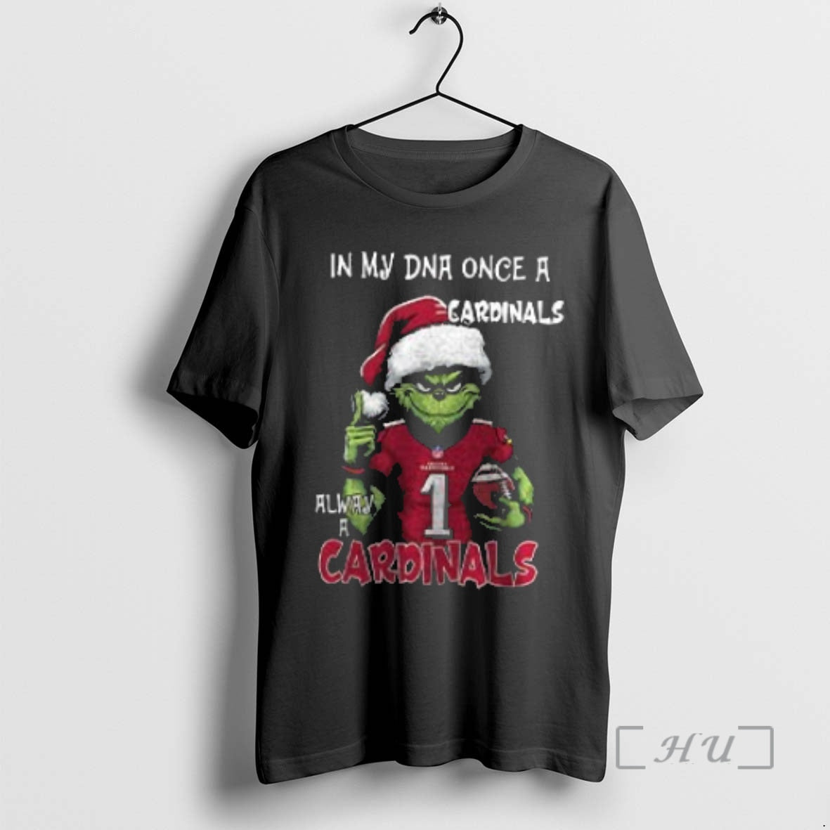 Officials Santa Grinch In My Dna Once A Cardinals Alway A Arizona Cardinals Christmas Two