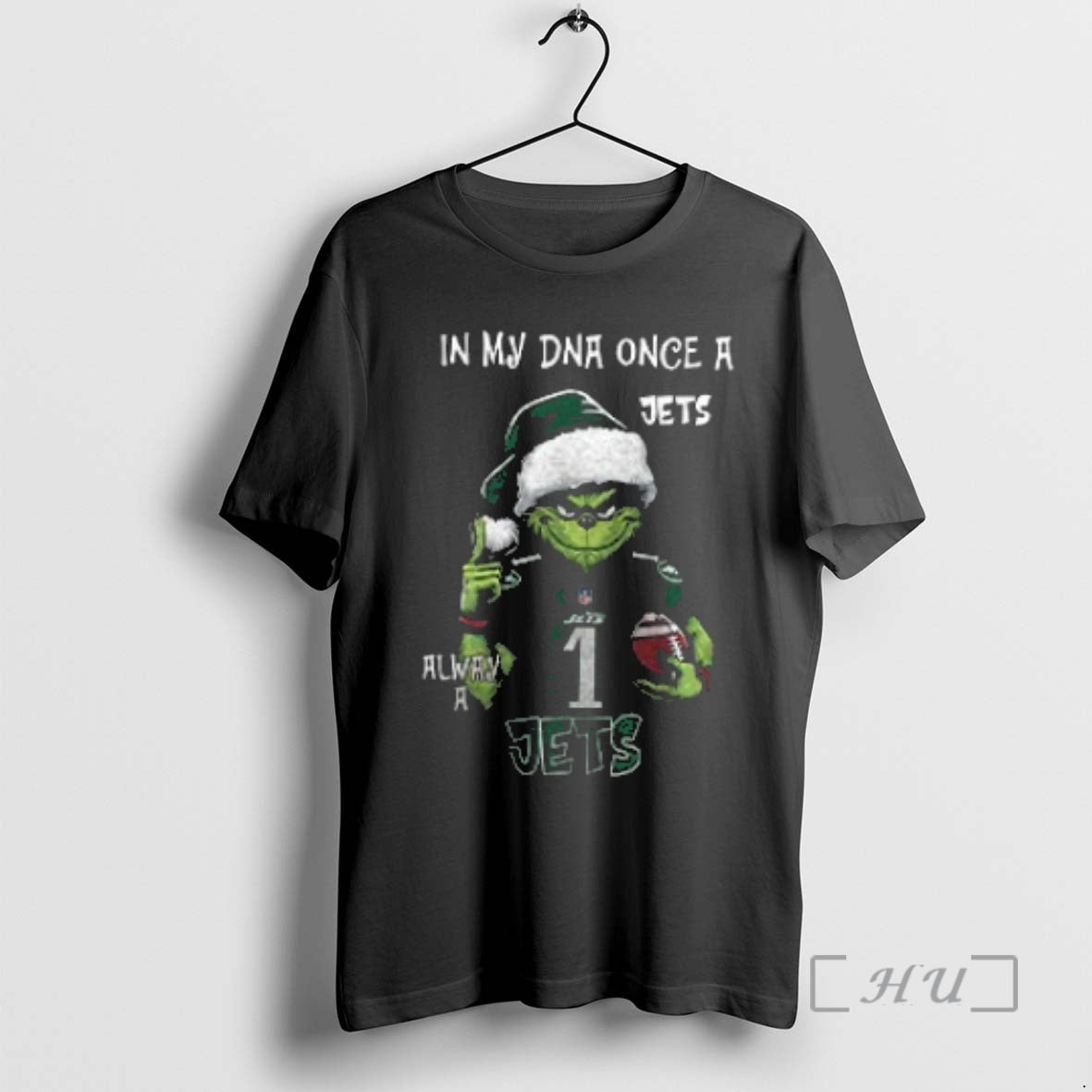 Officials Santa Grinch In My Dna Once A Jets Alway A New York Jets Christmas