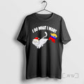 Officials Santa Hat Cat Anti Trump Christmas I Do What I Want Tee Shirt Sweater