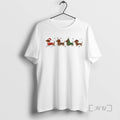 Officials Santa Sausage Dogs Light Christmas Tee Shirt Sweater