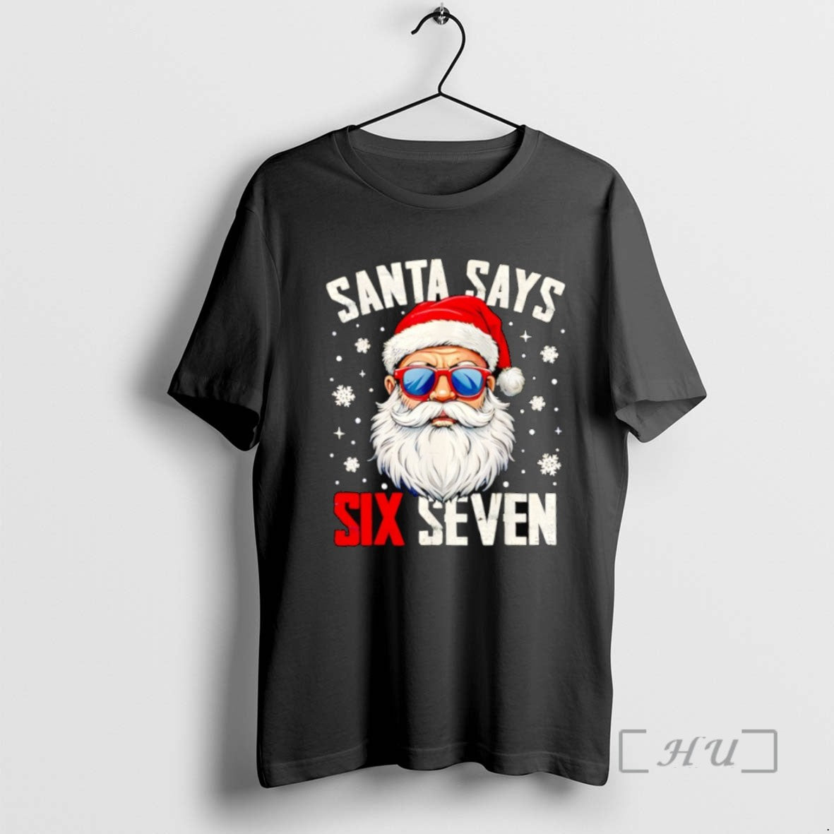 Officials Santa Says Six Seven Christmas 67 Meme Xmas T Shirt Sweater