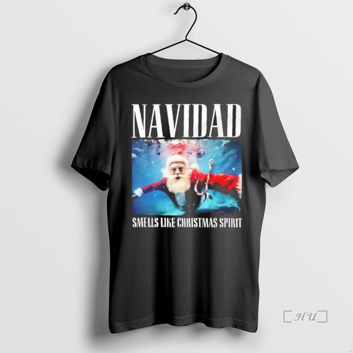 Officials Santa Navidad Smells Like Christmas Spirit T Shirt Sweater