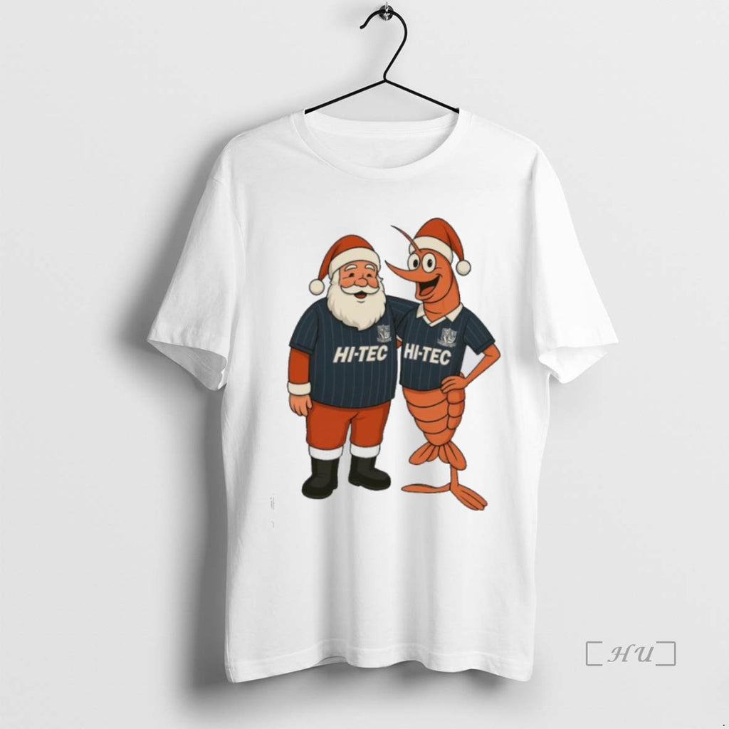 Officials Santa Shrimper Southend Christmas Premium T Shirt Sweater