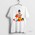 Officials Santa Versus Turkey Not So Fast Fat Boy Premium Tee Shirt Sweater