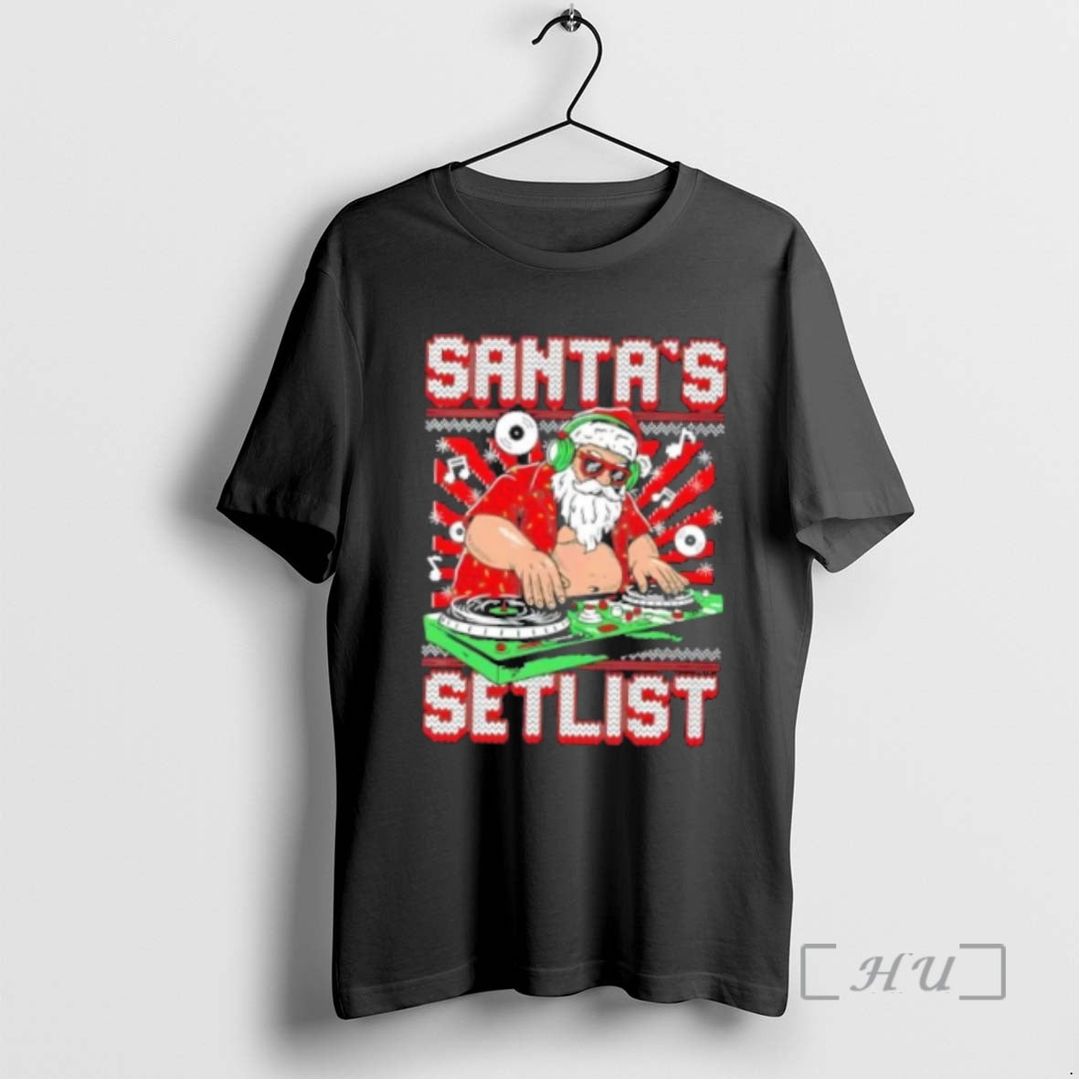 Officials Santas Dj Setlist Christmas Ugly