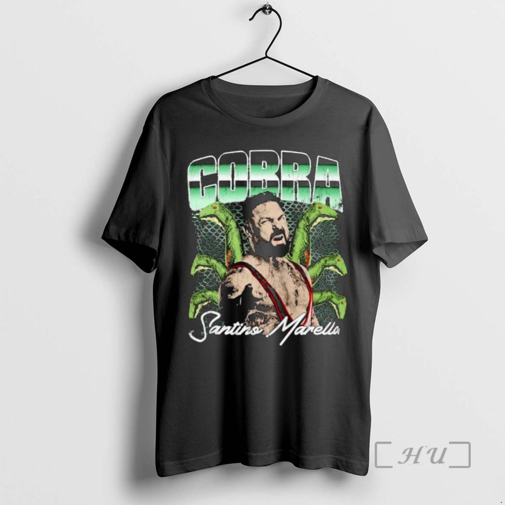 Officials Santino Marella Cobra Vintage Ornaments T Shirt Sweater