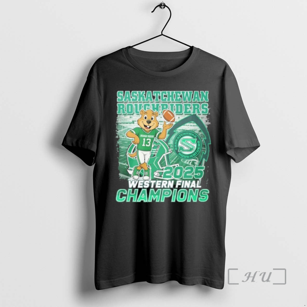 Officials Saskatchewan Roughriders Mascot 2025 Western Final Champions