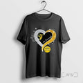 Officials Savannah Bananas Baseball Go Bananas Bling Diamond Heart T Shirt Sweater