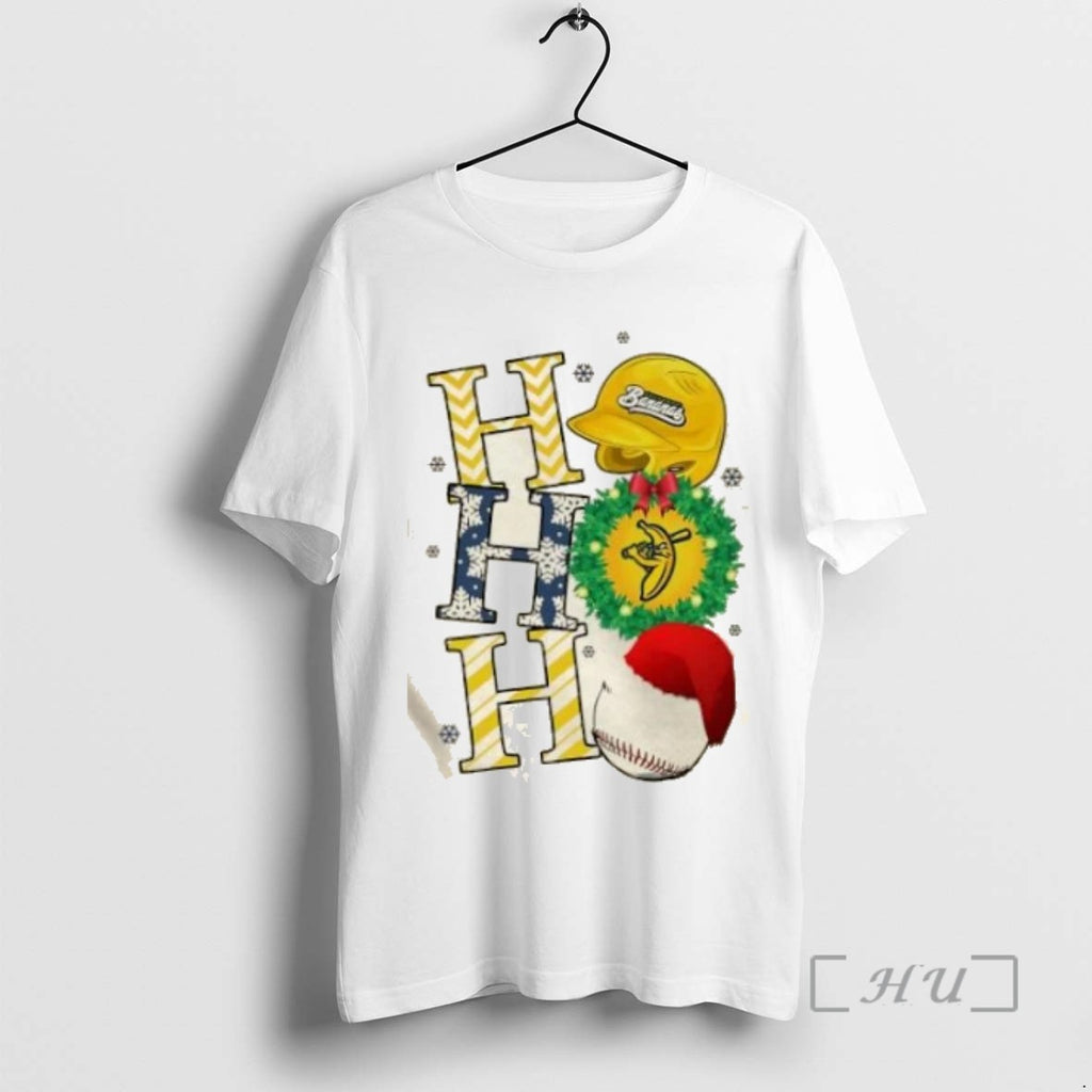 Officials Savannah Bananas Baseball Ho Ho Ho Christmas T Shirt Sweater