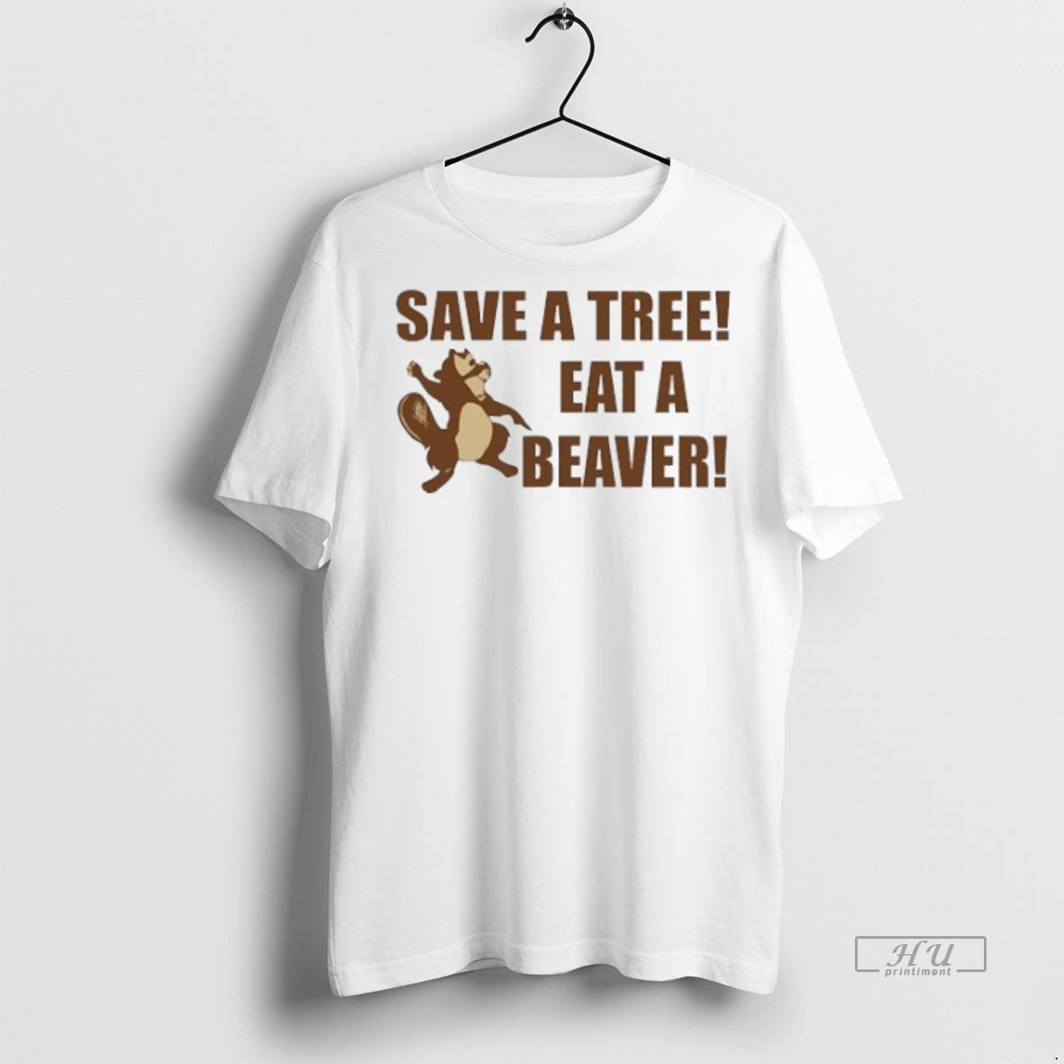 Officials Save A Tree Eat A Beaver Squirrel Tee Shirt Sweater