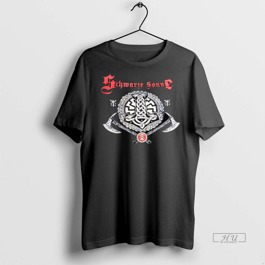 Officials Schwarze Sonne Norse Mythology And Germanic Paganism Logo Tee Shirt Sweater