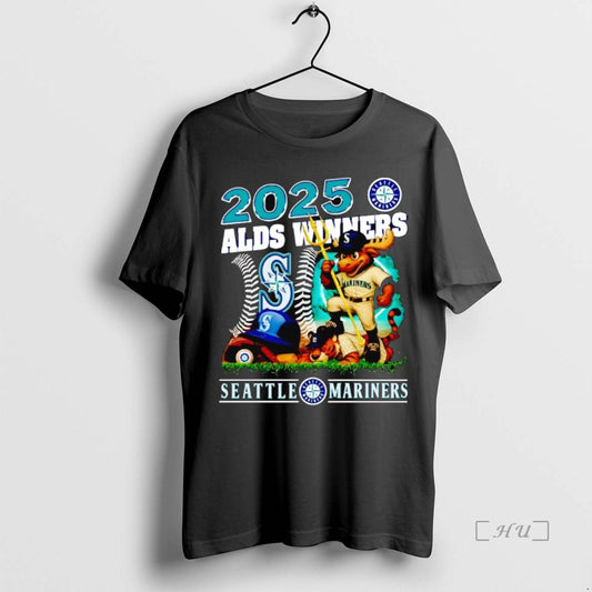 Officials Seattle Mariners 2025 Alds Winners Mascot Premium T Shirt Sweater
