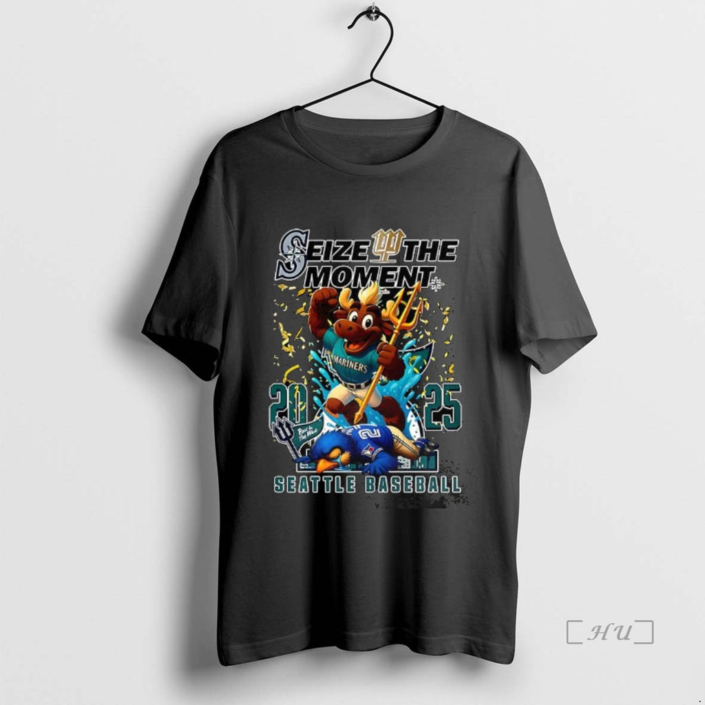 Officials Seattle Mariners Beat Toronto Blue Jays Seize The Moment 2025 Premium T Shirt Sweater
