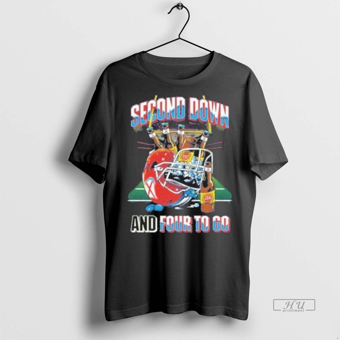Officials Second Down And Four To Go Premium Tee Shirt Sweater