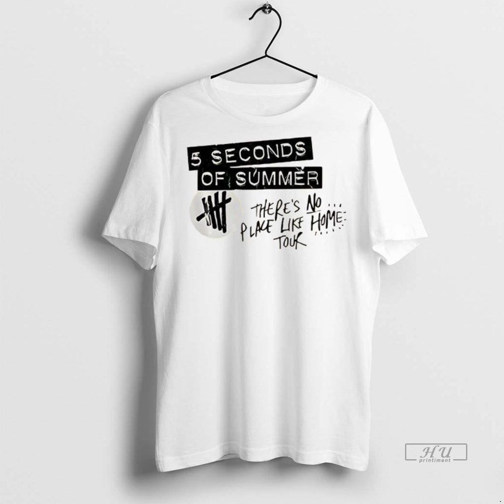 Officials Seconds Of Summer Theres No Place Like Home Tour Logo Tee Shirt Sweater