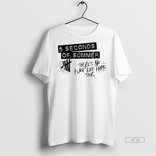 Officials Seconds Of Summer Theres No Place Like Home Tour Logo Tee Shirt Sweater