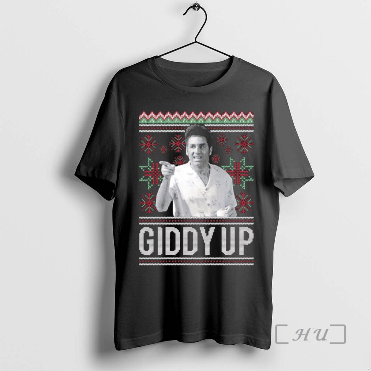Officials Seinfeld Kramer Giddy Up 2025 Christmas Ugly