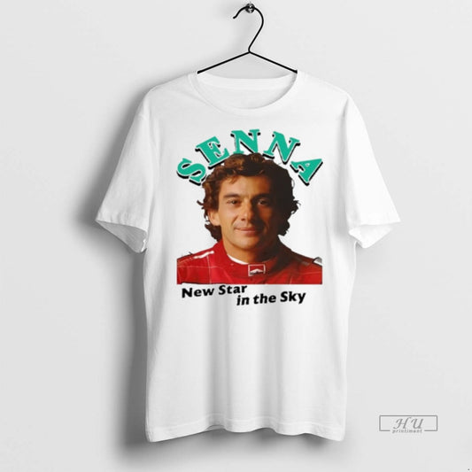 Officials Senna New Star In The Sky Lewis Hamilton Premium Tee Shirt Sweater