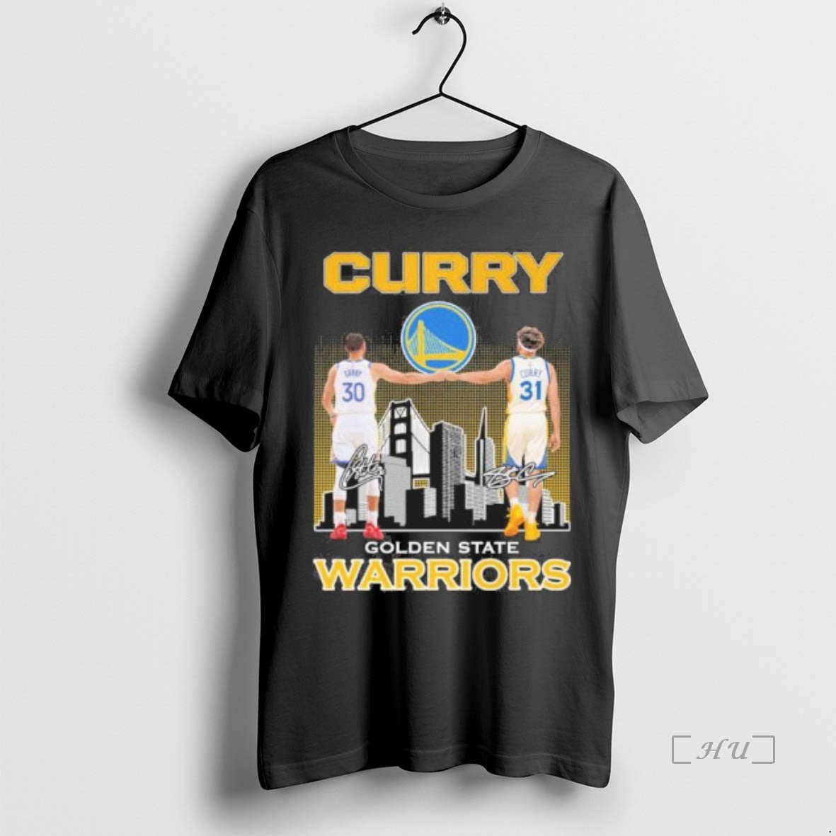 Officials Seth Curry And Stephen Curry Golden State Warriors T Shirt Sweater