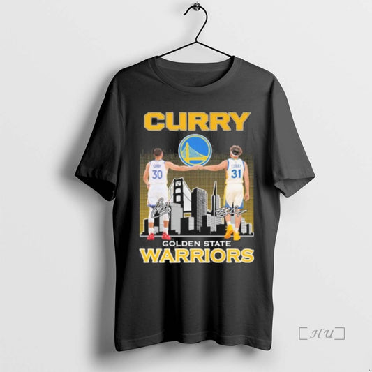 Officials Seth Curry And Stephen Curry Golden State Warriors T Shirt Sweater
