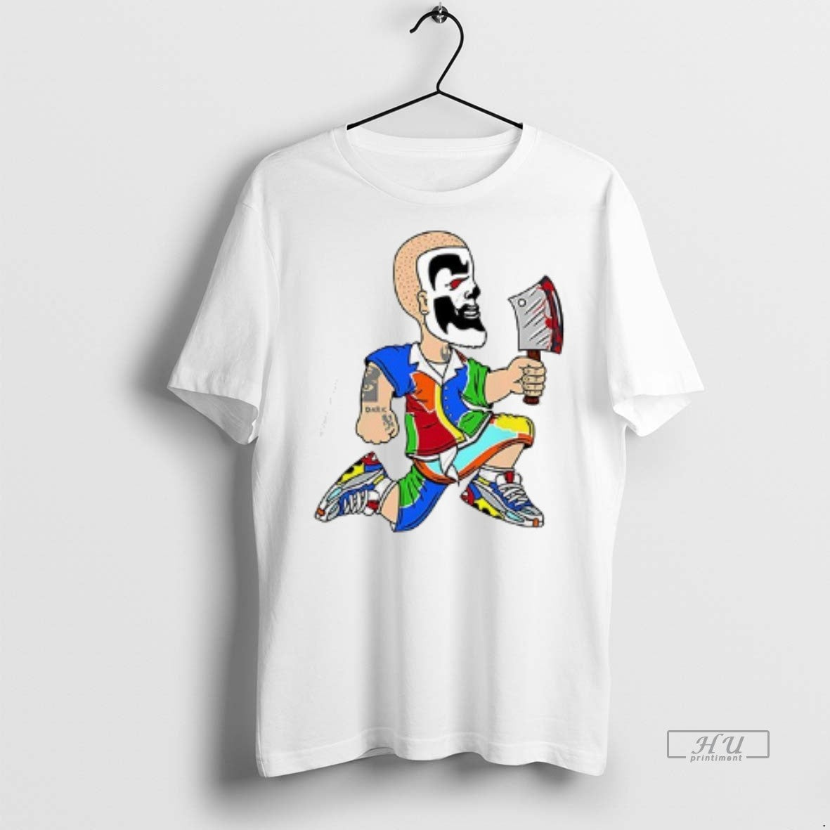 Officials Shaggy Hatchetman Cartoon Graphic Tee Shirt Sweater
