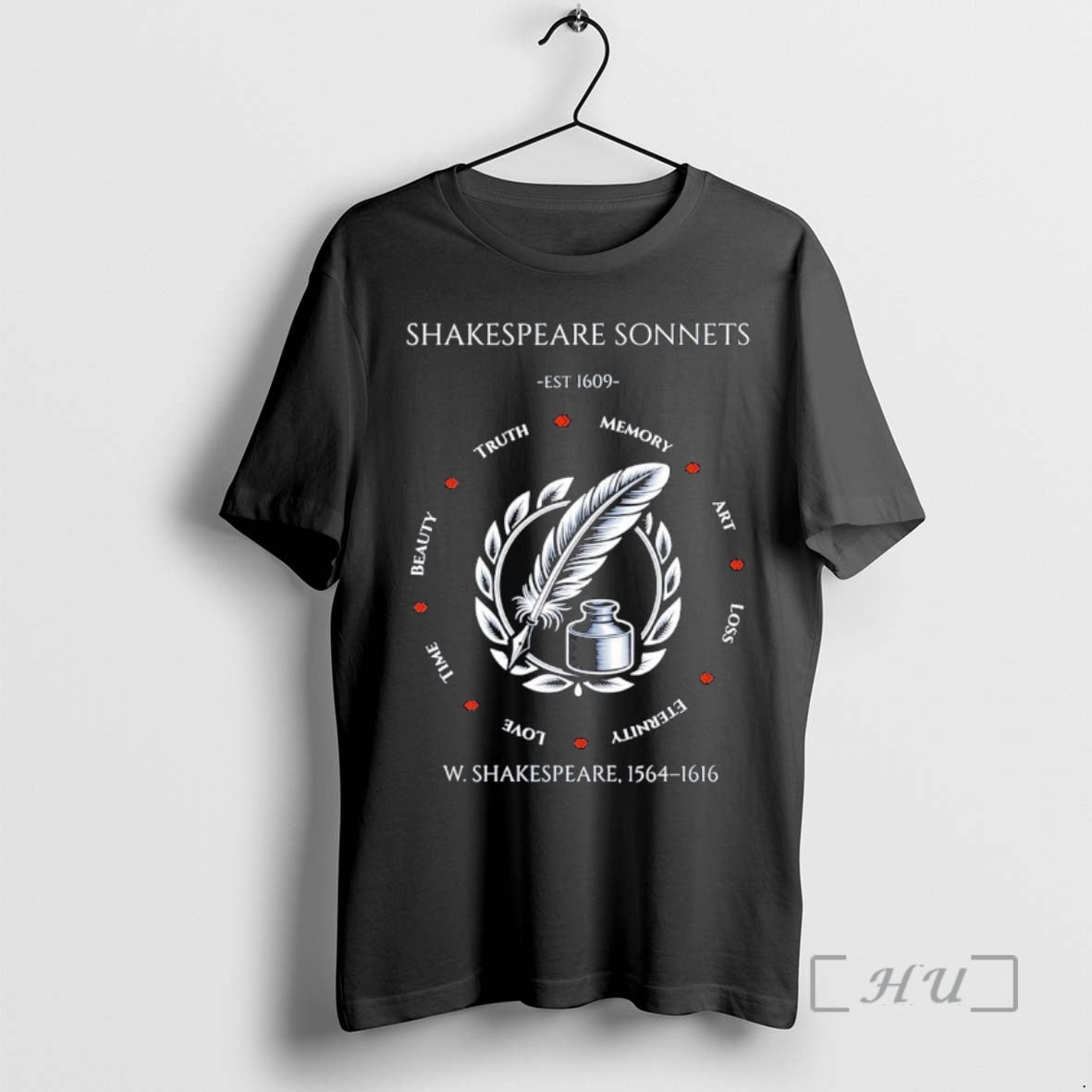 Officials Shakespeare Sonnets Est 1609 Truth Memory Art Loss Eternity Love Time Beauty Premium
