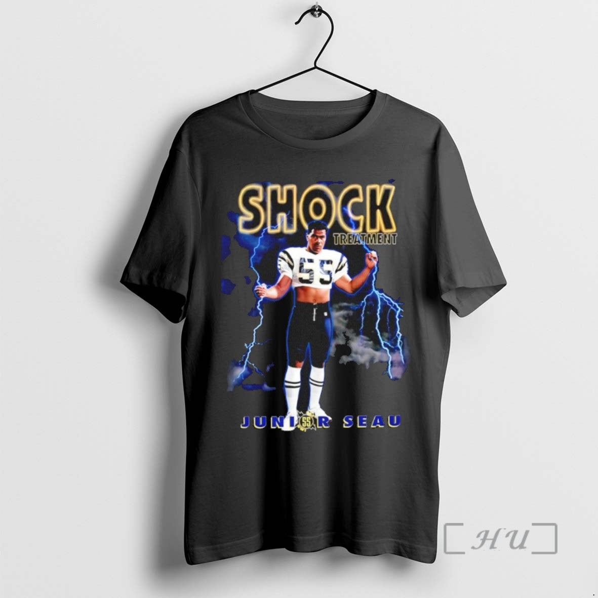 Officials Shock Treatment Junior Seau San Diego Chargers T Shirt Sweater