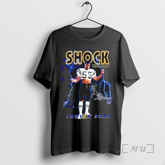 Officials Shock Treatment Junior Seau San Diego Chargers T Shirt Sweater