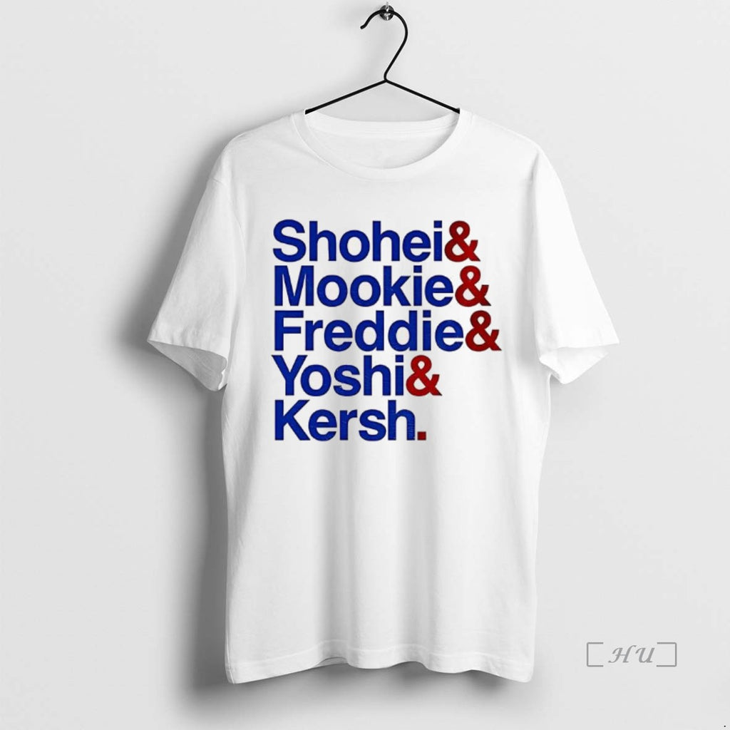 Officials Shohei Mookie Freddie Yoshi And Kersh Premium T Shirt Sweater