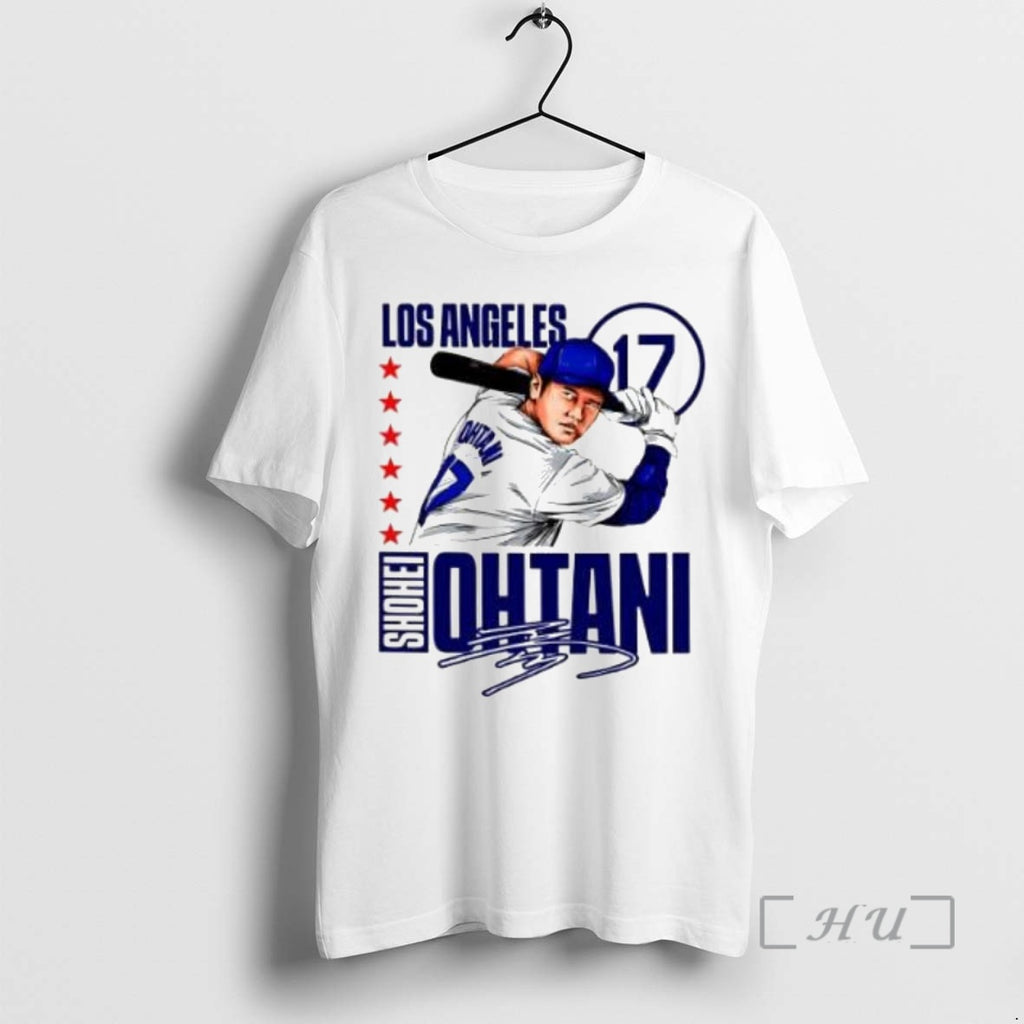 Officials Shohei Ohtani 17 Los Angeles Dodgers Baseball Player T Shirt Sweater