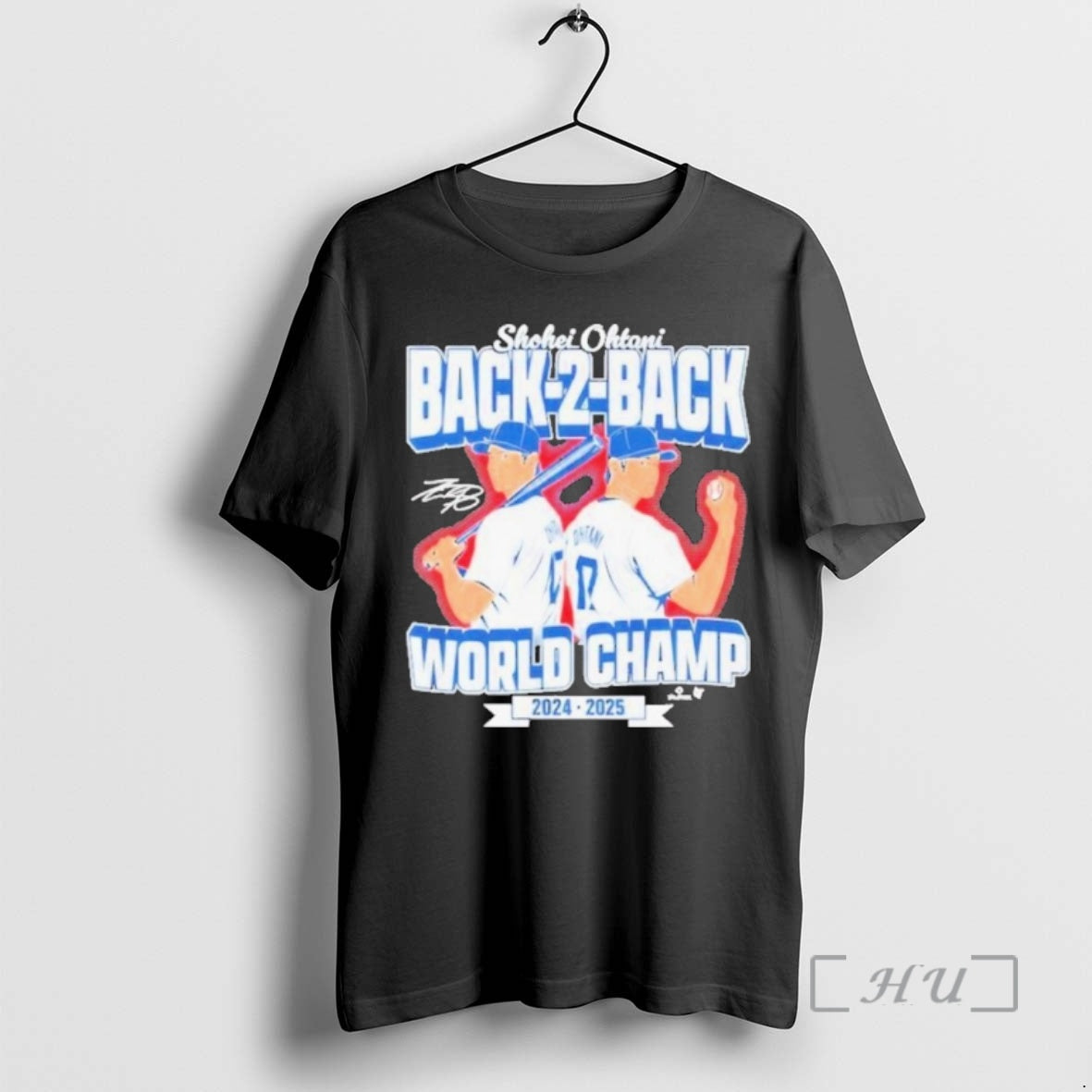 Officials Shohei Ohtani 2024 2025 Back To Back World Champs Premium T Shirt Sweater