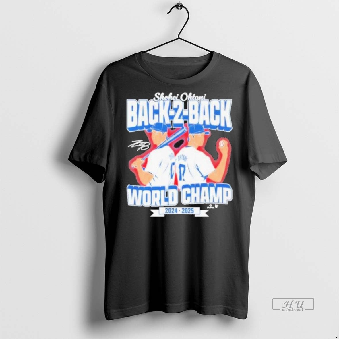 Officials Shohei Ohtani 2024 2025 Back To Back World Champs Premium Tee Shirt Sweater