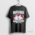 Officials Shohei Ohtani Back To Back World Champs Premium T Shirt Sweater