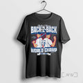 Officials Shohei Ohtani Back To Back World Champs 2025 Premium T Shirt Sweater