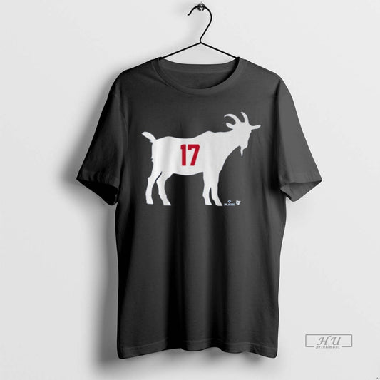 Officials Shohei Ohtani Goat 17 Los Angeles Dodgers Mlb 2025 Tee Shirt Sweater