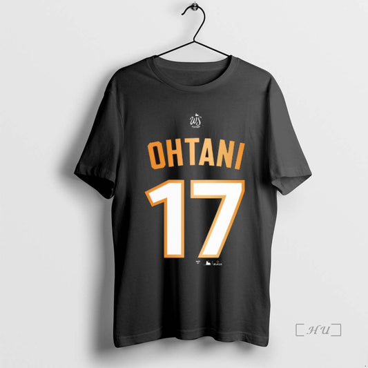 Officials Shohei Ohtani Los Angeles Dodgers 2025 Mlb World Series Champions Number 17 Premium