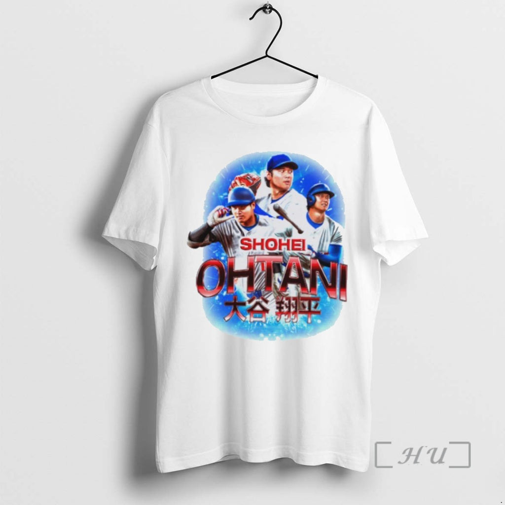 Officials Shohei Ohtani Mlb Los Angeles Dodgers Japanese Graphic T Shirt Sweater