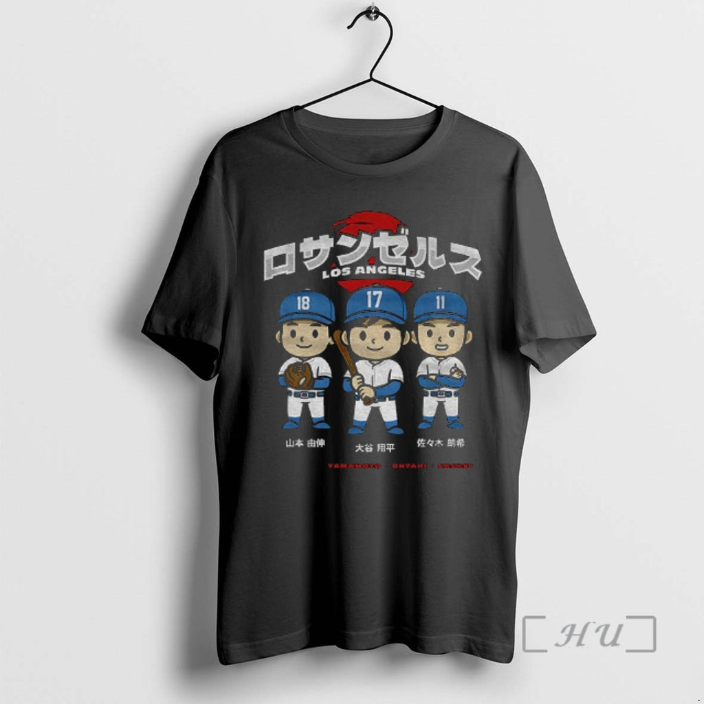 Officials Shohei Ohtani Vs Yoshinobu Yamamoto Los Angeles Champions Back To Back World Series Graphic