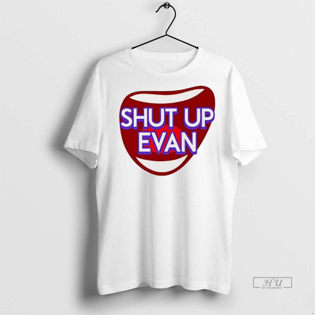 Officials Shut Up Evan Podcast Mouth Meme Tee Shirt Sweater
