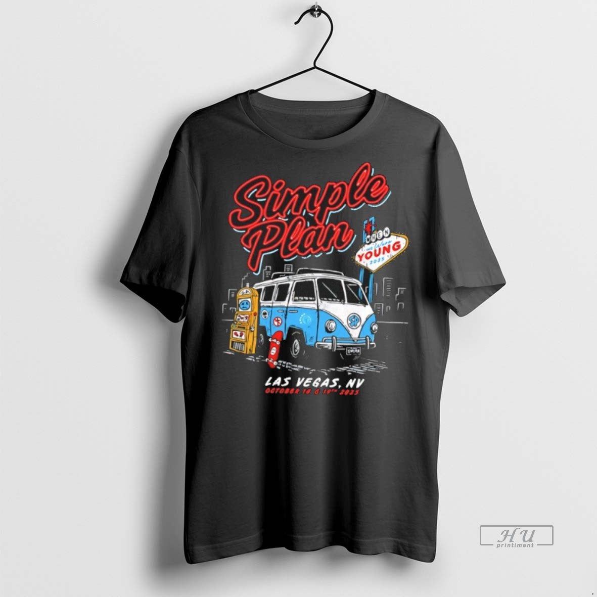 Officials Simple Plan Tour Las Vegas Nevada 2025 Graphic Tee Shirt Sweater