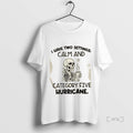 Officials Skeleton I Have Two Settings Calm And Category Five Hurricane T Shirt Sweater