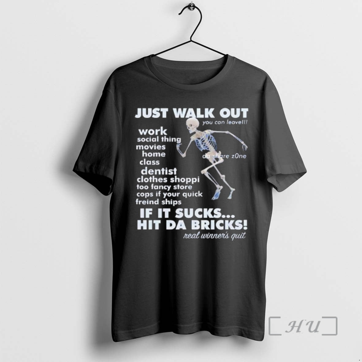 Officials Skeleton Just Walk Out Hit Da Bricks