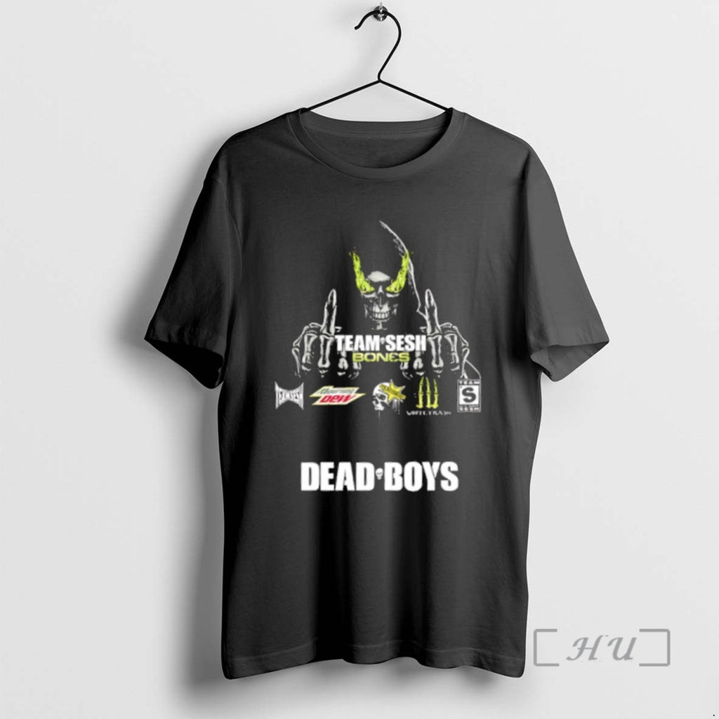 Officials Skeleton Team Sesh Bones Dead Boys Premium T Shirt Sweater