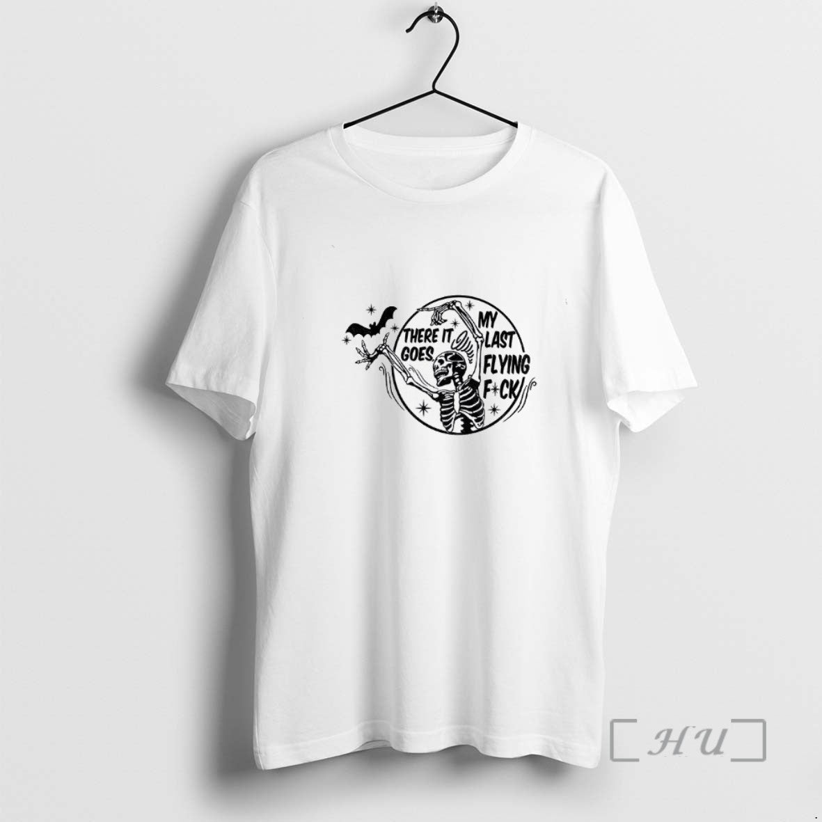 Officials Skeleton Dancing There It Goes My Last Flying Fuck Halloween 2025 Tee Shirt Sweater