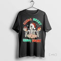 Officials Skeleton Kinda Merry Kinda Scary Christmas T Shirt Sweater