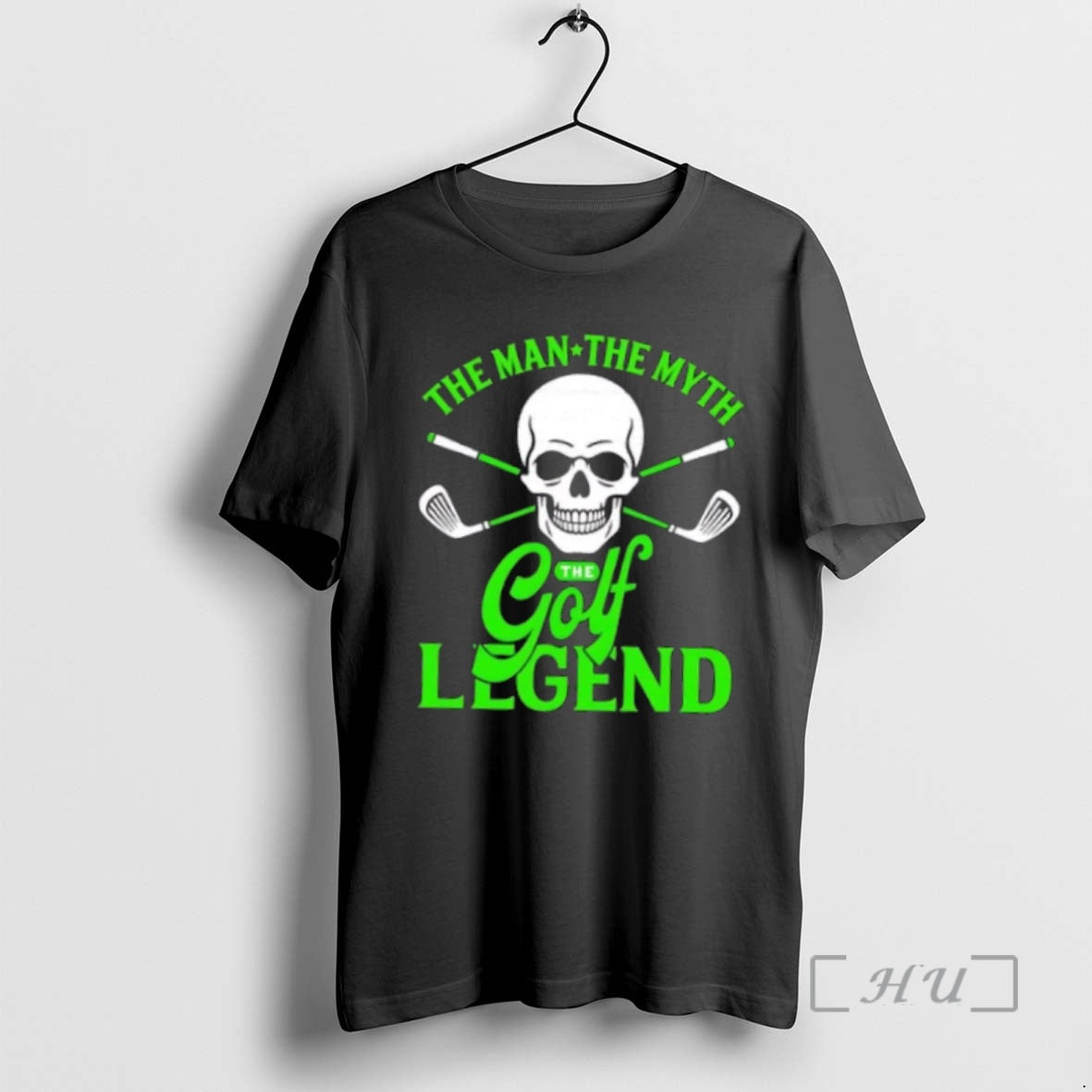 Officials Skull The Man The Myth The Golf Legend Premium T Shirt Sweater