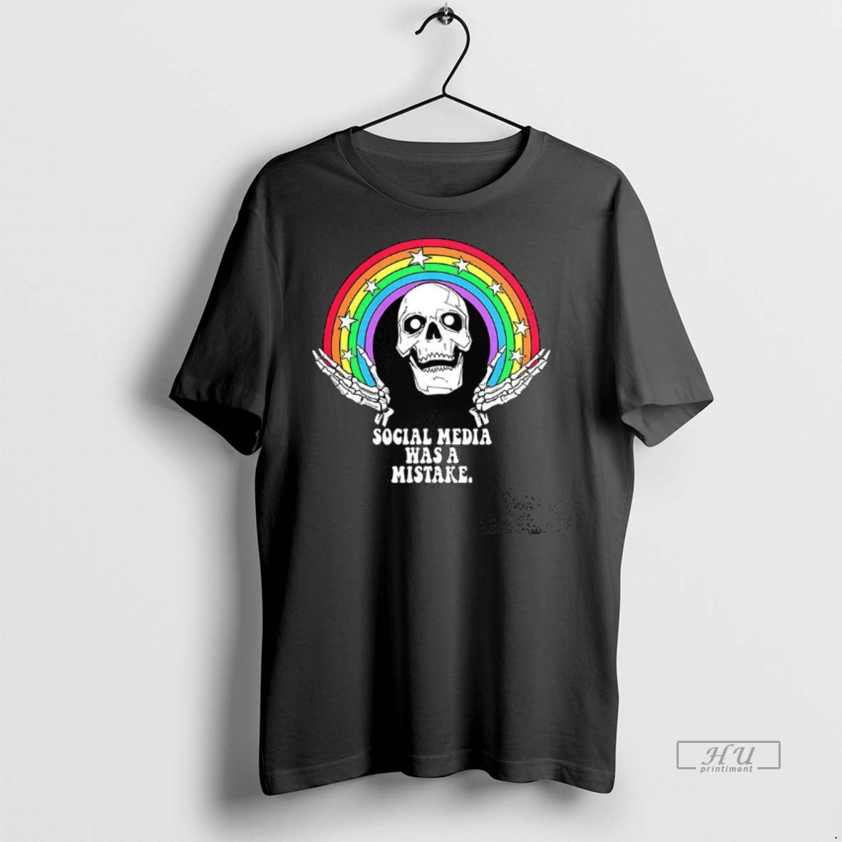 Officials Skull Social Media Was A Mistake Premium Tee Shirt Sweater